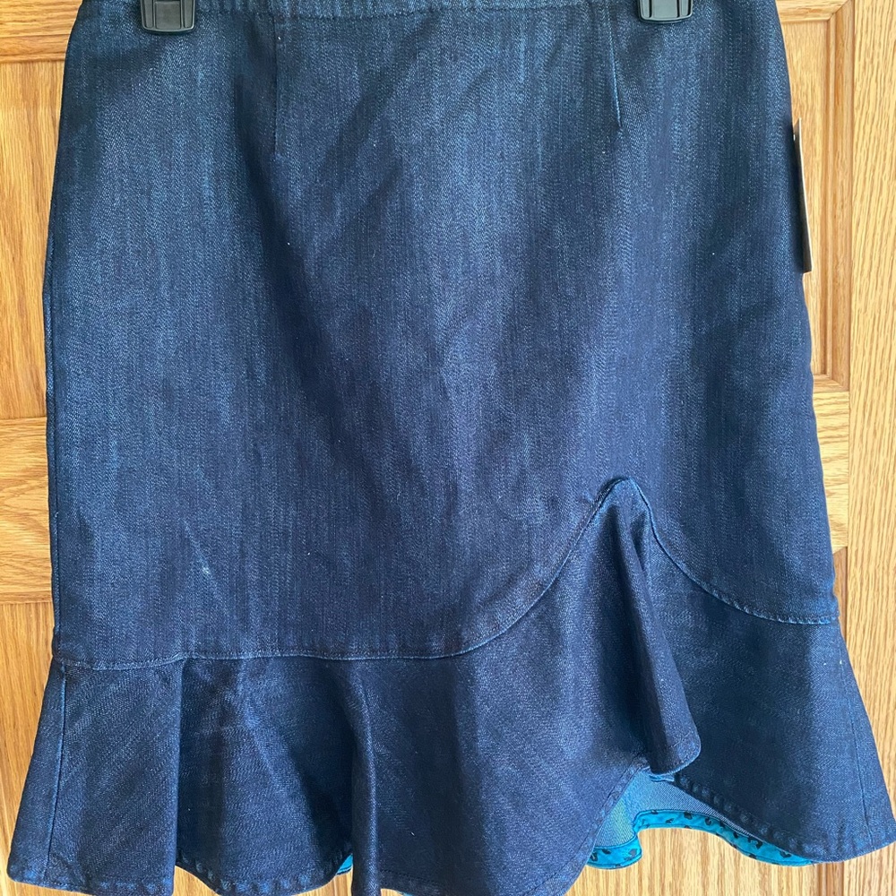 NWT Anthropologie denim skirt